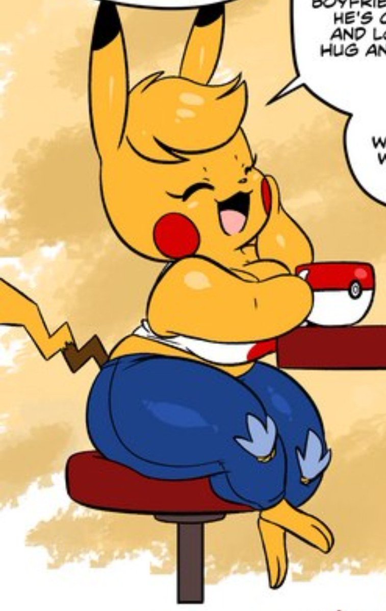 KannaPikachu's tweet photo. Don't mind Kanna, she's just enjoying herself some coffee to start and enjoy her day!

Her thick, fine body squishing and squeezing against her body as some of her thickness spilled out of her casual clothes~

Don't try and bothering her though, she's trying to enjoy herself! https://t.co/UWj5wT1tiJ