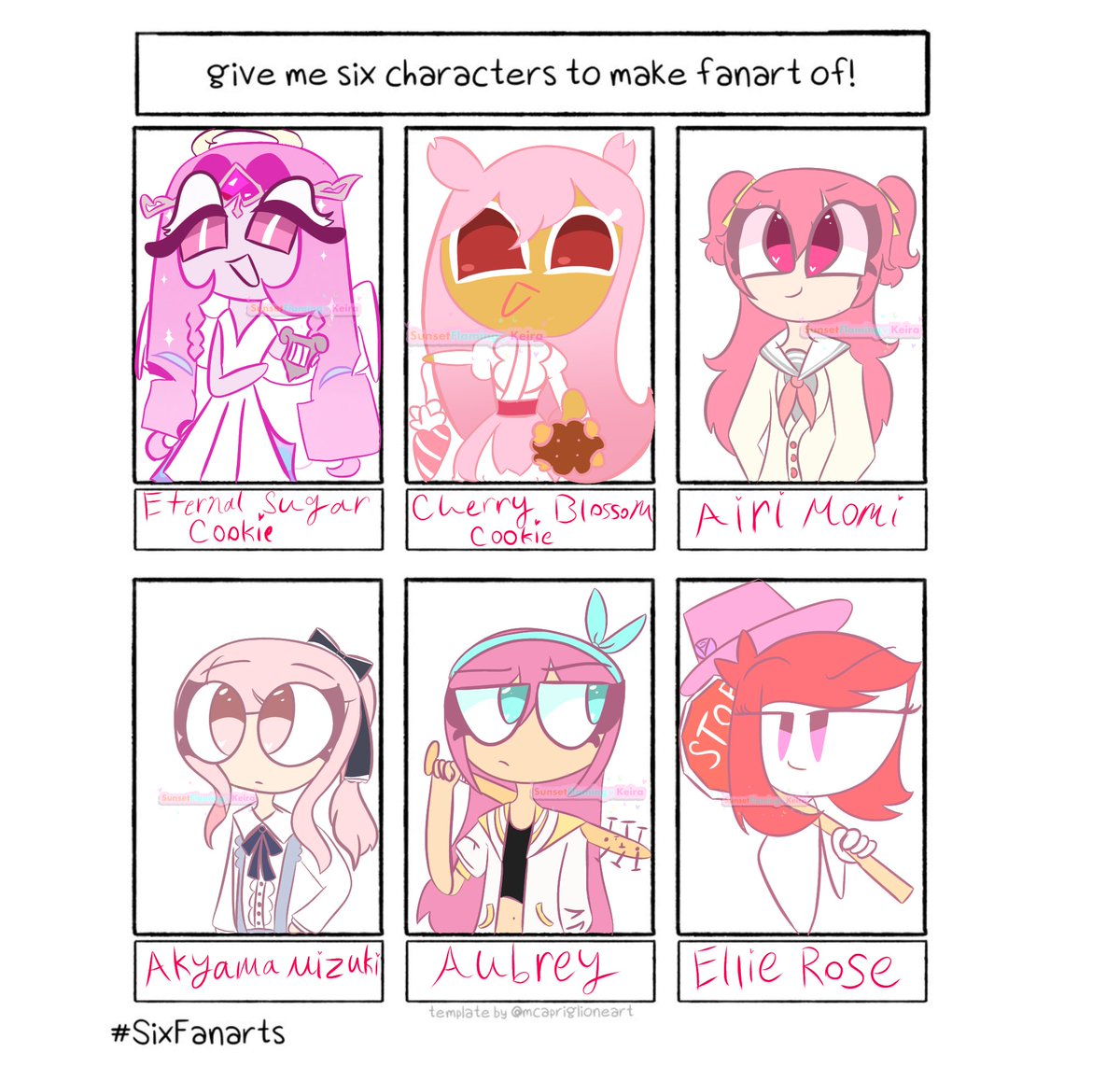 SunsetFlamingoK's tweet photo. Favorite Characters 
#Multifandom #art https://t.co/VwR1ibJSrc
