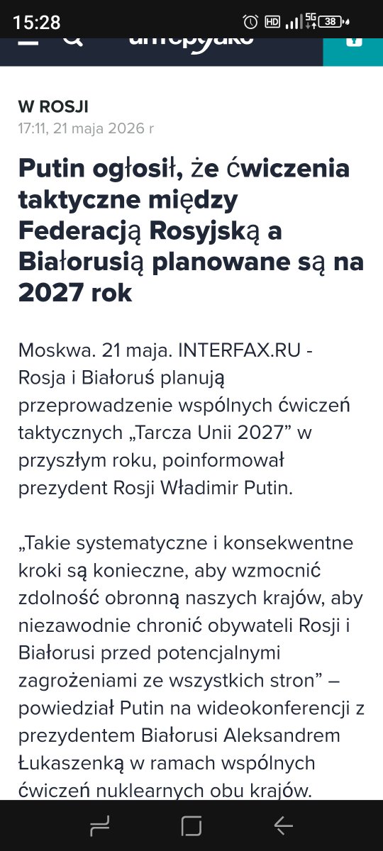 ArkadiuszHiller's tweet photo. Rosja rozbudowuje bazy tuż przy granicy z Polską (przez Białoruś).
Putin ogłosił ćwiczenia „Tarcza Unii 2027”.
Na Telegramie mapy celów Geran-5 na Polskę.
Informacje + rosyjskie mapki = podbudowa pod wojnę. https://t.co/10TVbaGHob