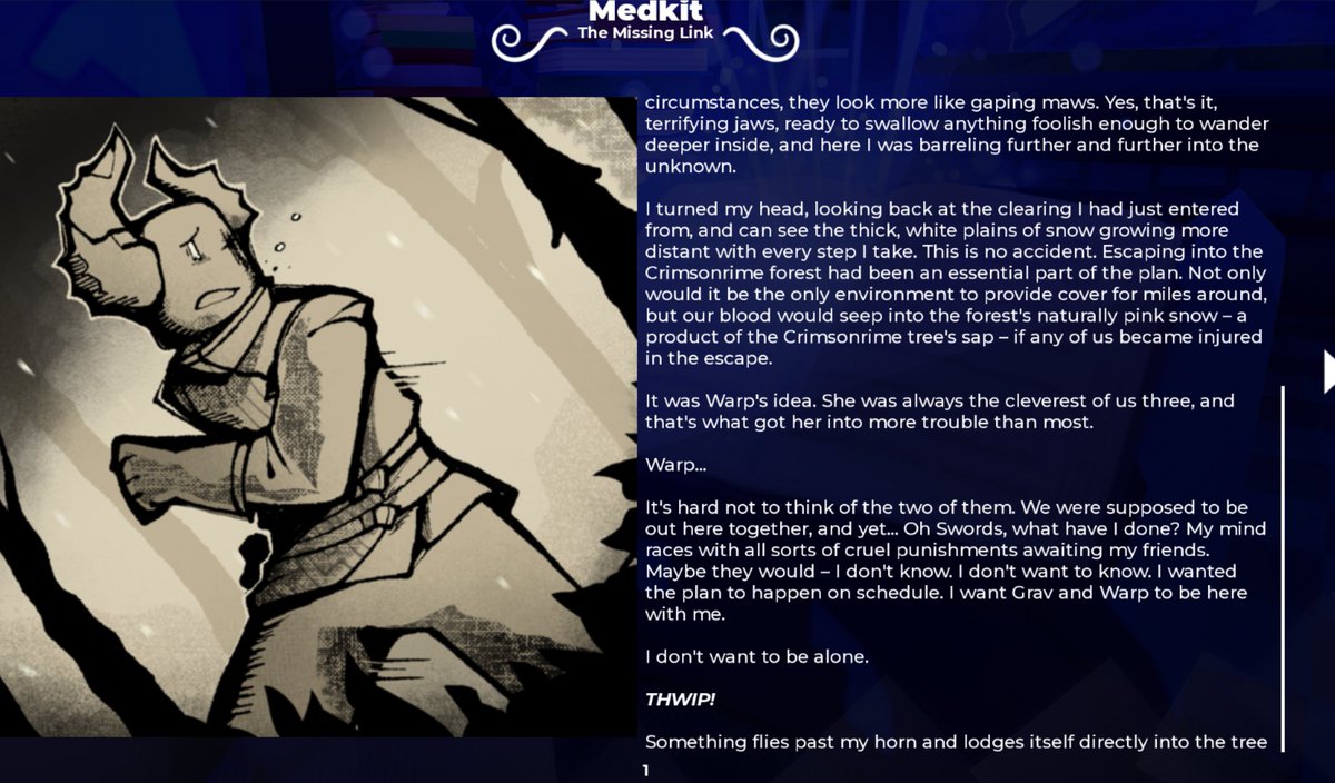 rykaria's tweet photo. @TheFlamingTrash leaving them unflagged here
crossroads must fall spoilers / medkit mastery lore https://t.co/4R1pHMWrys