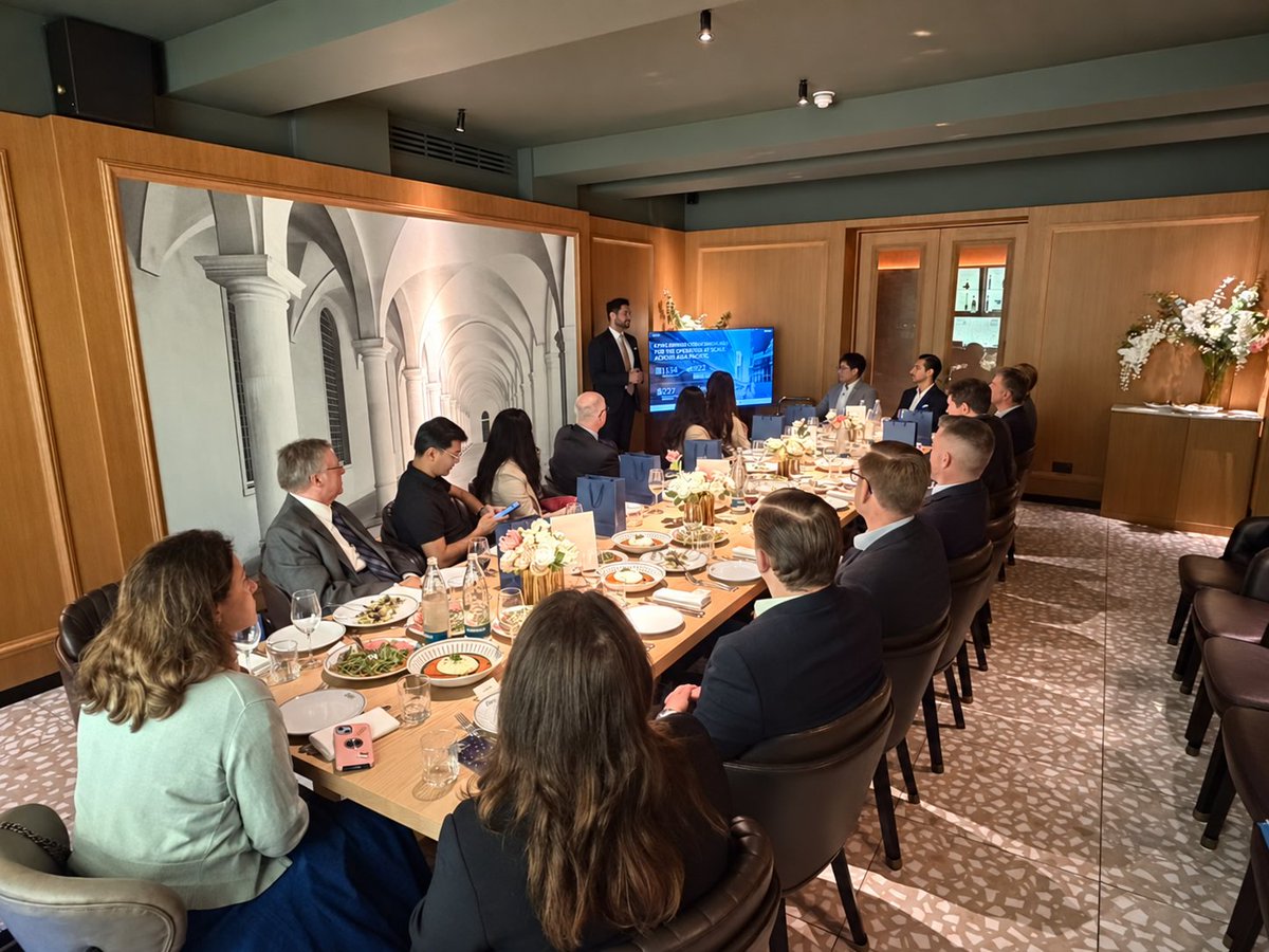 CreationUAE's tweet photo. Scott Cairns, Founder & Managing Director of #CreationBusinessConsultants, joined the Interpolitan Money x #DIFC Private Roundtable to discuss opportunities for fund managers,family offices & international businesses.Thanks to the hosts & Azfar Saeed for an insightful discussion. https://t.co/nUctWQpDs0