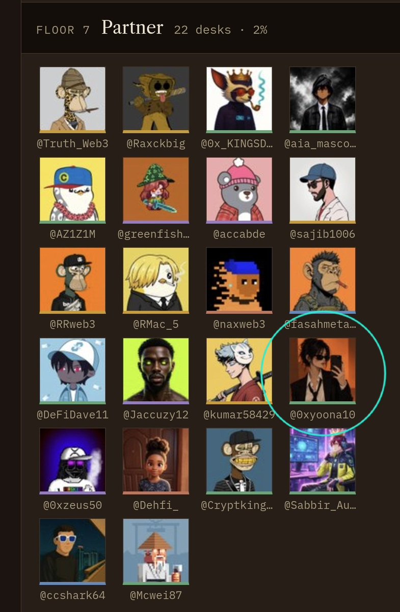 0xyoona10's tweet photo. Proud to now be among the 2% of people actively contributing to this collection @themutualfun 🪑

Truly grateful to each and every one of you for being part of this journey 🙏🌸 https://t.co/xOMDgbeuJz