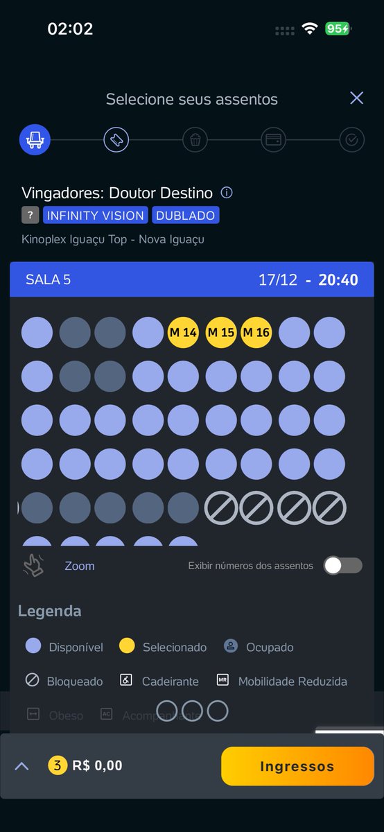 Talitavic12's tweet photo. @wolfhrae No app os lugares que eu comprei estão disponíveis https://t.co/GrQiLrwPyK