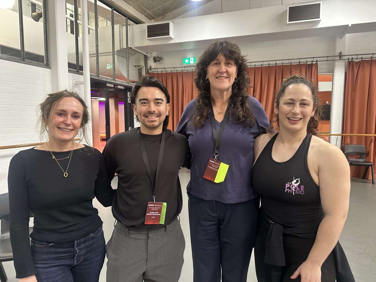 AlphSportsMed's tweet photo. Out & About
Four @AlphSportsMed #Physios attended the 36th @IADMS Conference last week: #SimoneMuscat, #BradleySmith, #DrGayleneMcKay & #MadeleineHook.
Simone was involved in multiple presentations - Lecture & 2 Workshops.
Brad was involved in a Panel & Round Table Discussion. https://t.co/SgCwyOJO9k