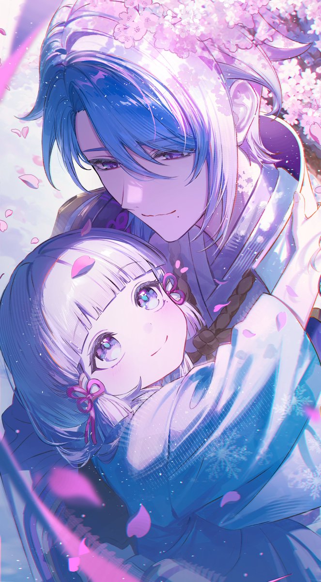 ISB_47's tweet photo. Happy birthday Ayaka 🌸❄️
#神里綾華生誕祭2026 #原神