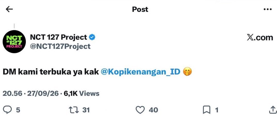 moonIightsstars's tweet photo. coba minta juga lah ke brand member lain jangan cuma haechan. ini project grup kan ada 5 orang? @NCT127Project https://t.co/ag7NLNx8ED
