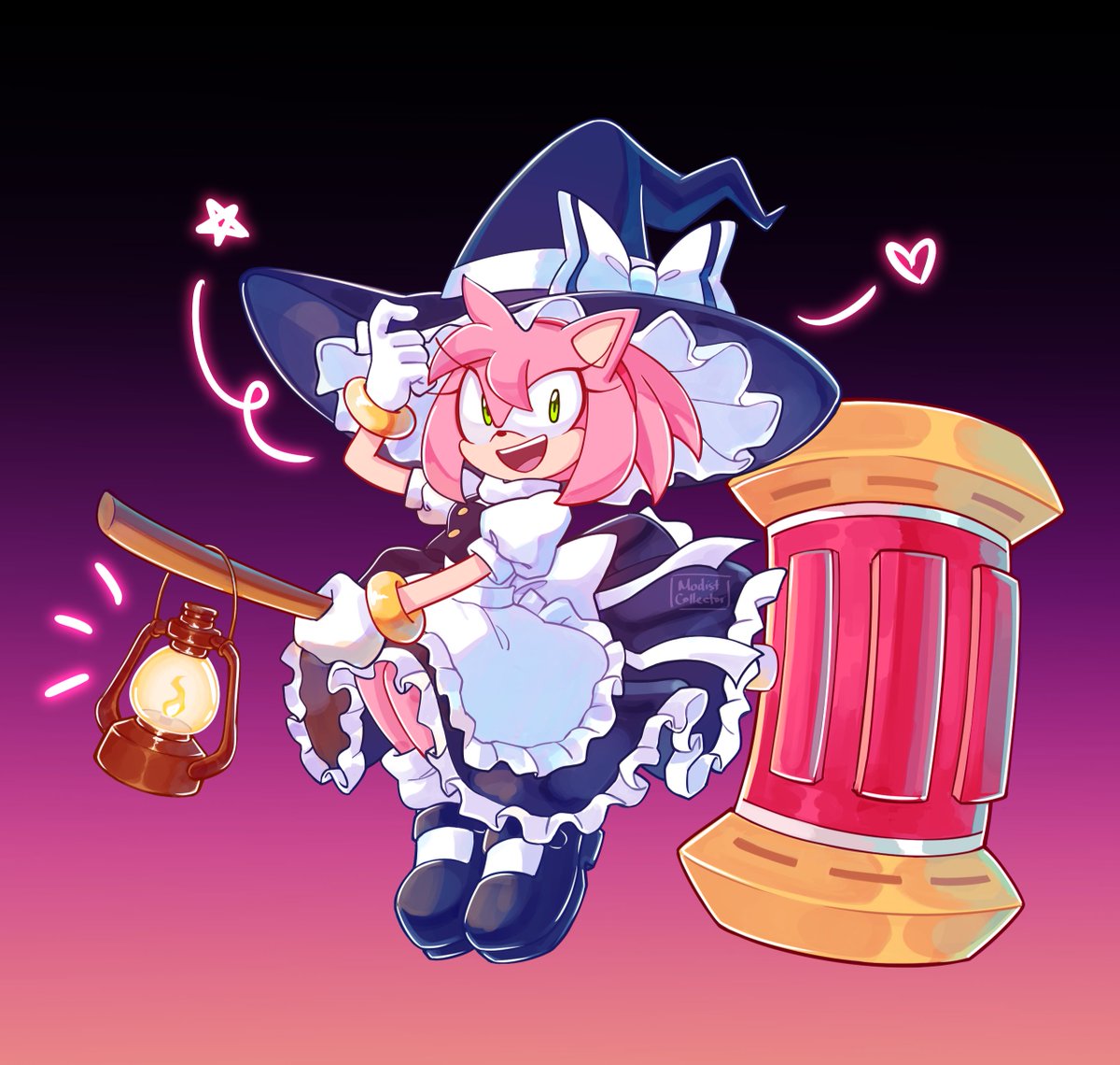 Modistcollector's tweet photo. Amy witch my beloved🌸
#sonic #sonicthehedgehog #amyrose https://t.co/u0wZeuds2E