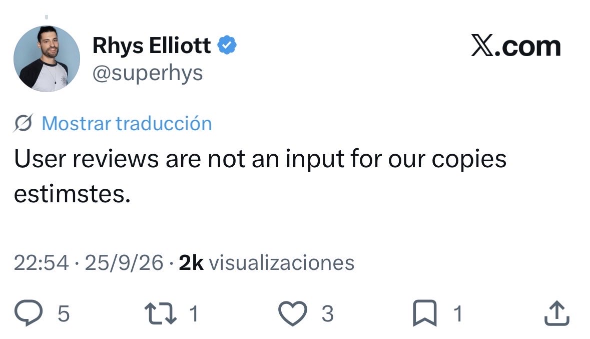 Seleniterr's tweet photo. @gomend1 @Prooteoo @Azel80764487 Tremendo, eres más tonto de lo que pensaba. No, marcus COMO SE PUEDE LEERR EN LA CAPTURA, no dijo que su fuente eran las review. Cualquiera que sepa inglés puede comprobarlo por sí mismo. El ceo de Alinea confirma que no usan reviews. https://t.co/hexjYXLHn1