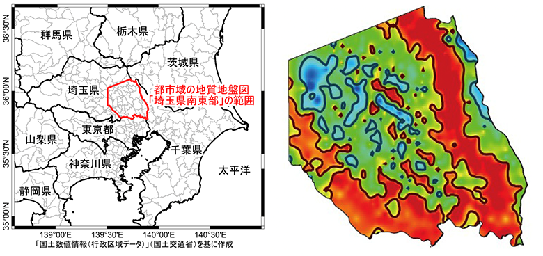 C2010NIED's tweet photo. 埼玉県主要都市部の軟弱地盤を高密度で見える化
地震で揺れやすい場所の可視化マップを作成・公開🔍
🔵埼玉県南東部853地点の観測データから、地質図には表しきれなかった軟弱地盤の分布を表したマップを作成
🔵自治体等のハザードマップ作成や地震被害想定の高度化に貢献
https://t.co/BL1kEZHAUB https://t.co/aROmUTdeAD
