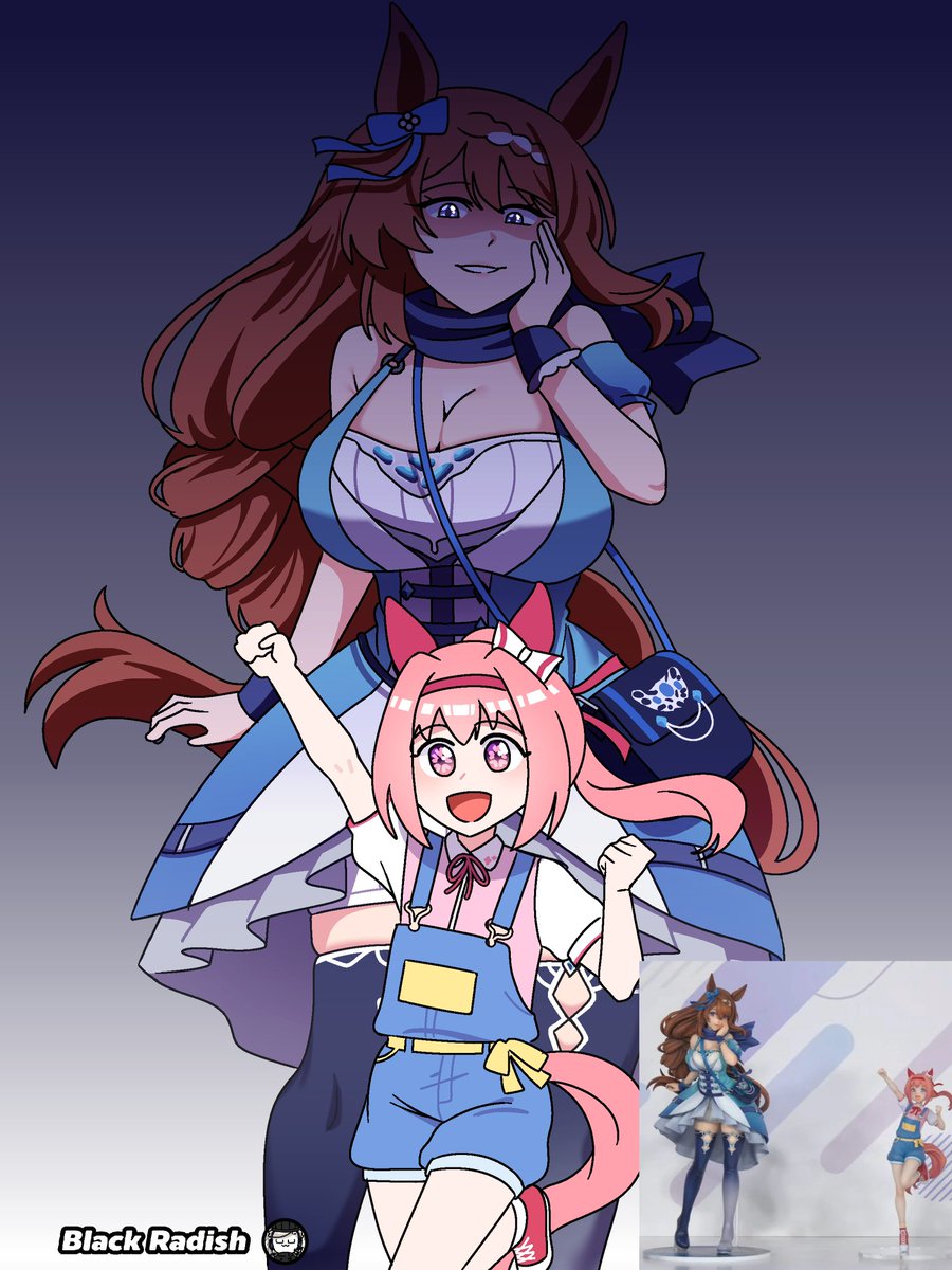 TrueBlackRadish's tweet photo. Urara… behind you!!!
#umamusume #ウマ娘 #umamusumepretttyderby #radishmangaming https://t.co/khPhtMTIEg