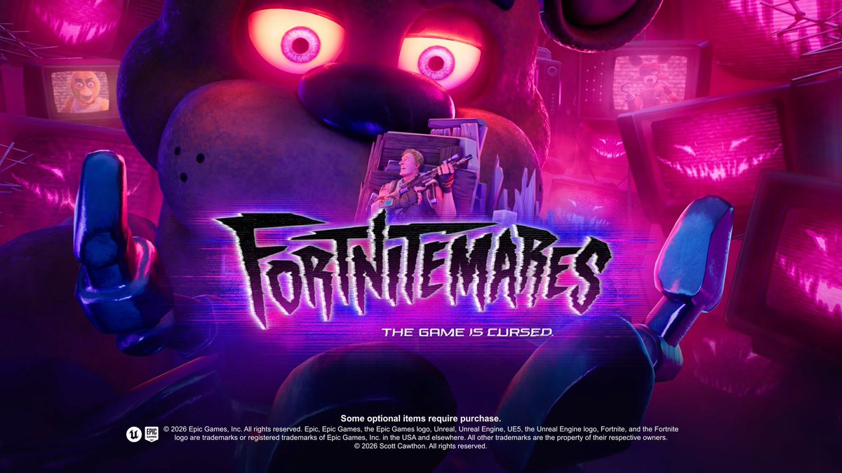 Jorge5867YT's tweet photo. 🎁 ¡SORTEO DE X1 SKIN DE FIVE NIGHTS AT FREDDYS! 🐻

-❤️ &amp; ♻️
-Seguirme: @Jorge5867YT

⏰ ¡Termina en 7 Dias!⏳

🍀¡Suerte a todos! 🍀

#Fortnite #FortniteXFNAF #EpicPartner https://t.co/hs8yiPotjl