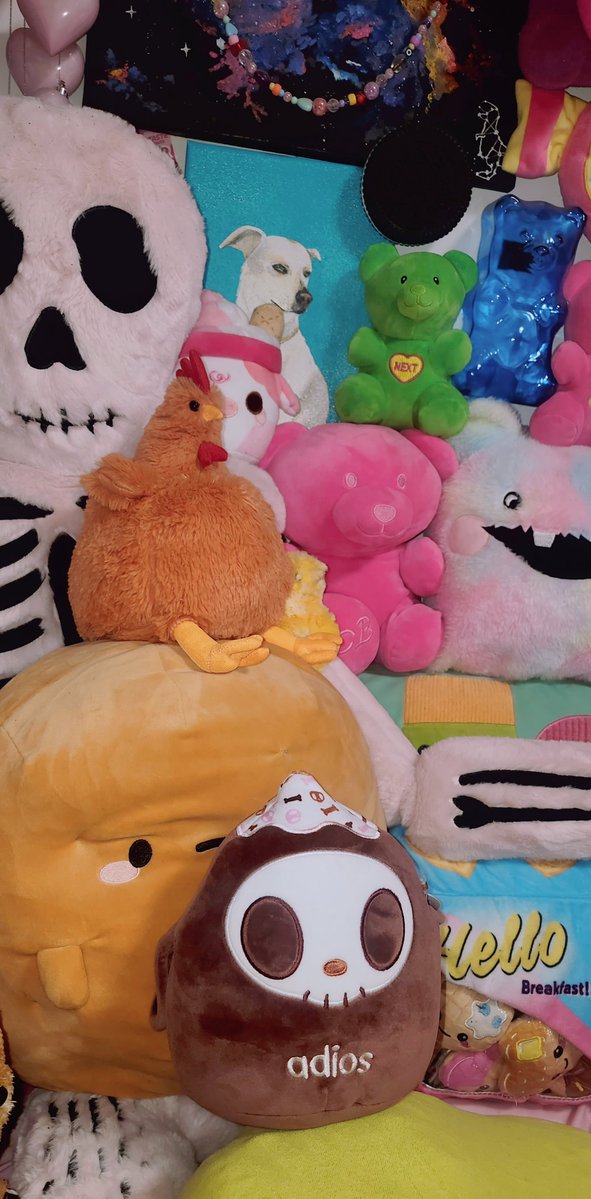 Miichel701's tweet photo. #tokidoki #adios #squishmallows #squishmallow #stuffedanimal #kawaii #toys #toy #collection #collectibles #toycore #toywave #collector #toycollector #decor #aesthetic #plush #plushies #stuffedanimals #stuffed #plushcore #toycollection #skeleton #skull #skeletons #skulls https://t.co/s9eUZjjJ9F