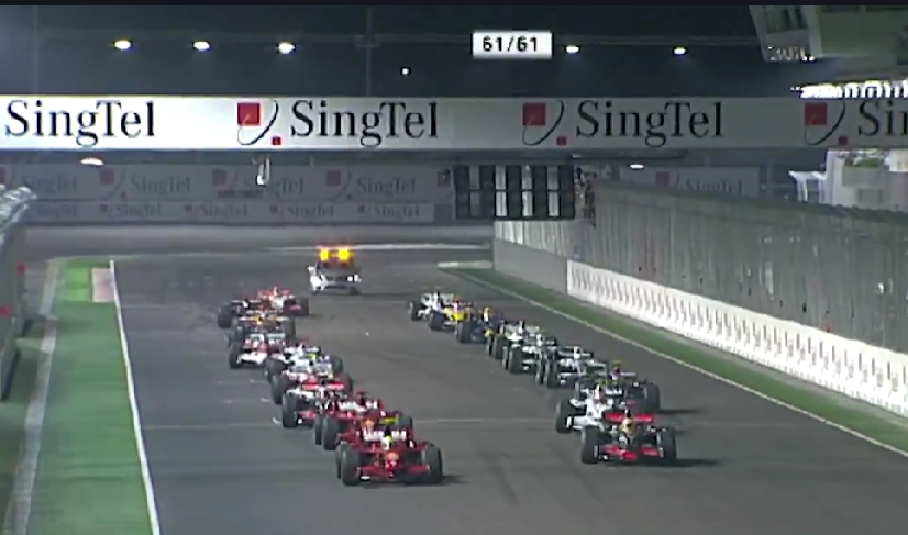MsportXtra's tweet photo. #F1 #OnThisDay, September 28th 2008. Known for #CrashGate, the first ever nightrace, the first #SingaporeGP, was won by @alo_oficial (Renault) from 15th on the grid. @NicoRosberg (@WilliamsRacing ) was 2nd, @LewisHamilton (@McLarenF1 ) 3rd. https://t.co/RN5SMWNTfd #MsportXtra https://t.co/H8d2GVDY9k