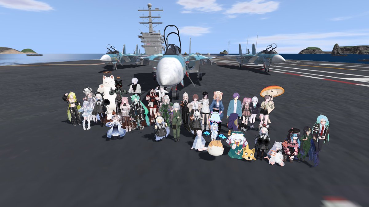 POTETON_VRC's tweet photo. 2026-09-27 ゾメちゃん飛行隊、見てきた〜！！🛩️

夢中になりすぎて、写真全然撮ってなかった……！
それぐらい良かった！

#ゾメちゃん飛行隊 https://t.co/l34CAY6hDY