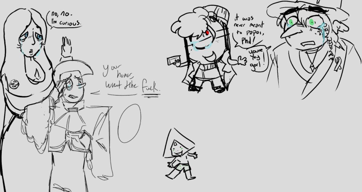 puzzlemuttz's tweet photo. Completely average despicable me and Steven universe fanart. Nothing abnormal at all. https://t.co/q6unTbf7Zp