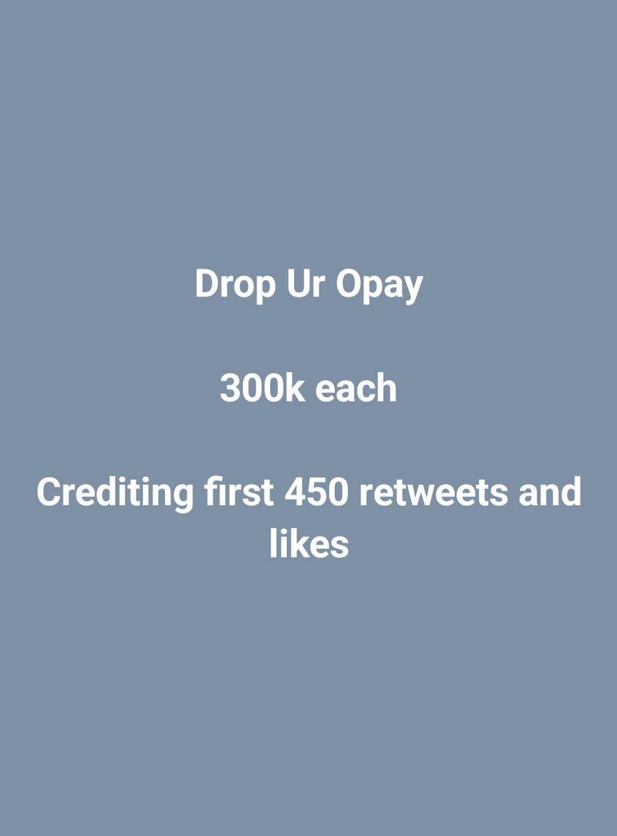 Jowizazaa_gives's tweet photo. `~ Happy new week.

Repost Must be following 👇
👉 @SirCharles69_...
👉 @Com_Obicubana... &amp;
👉 @buga4gamez.... https://t.co/z9vFxv3xwk