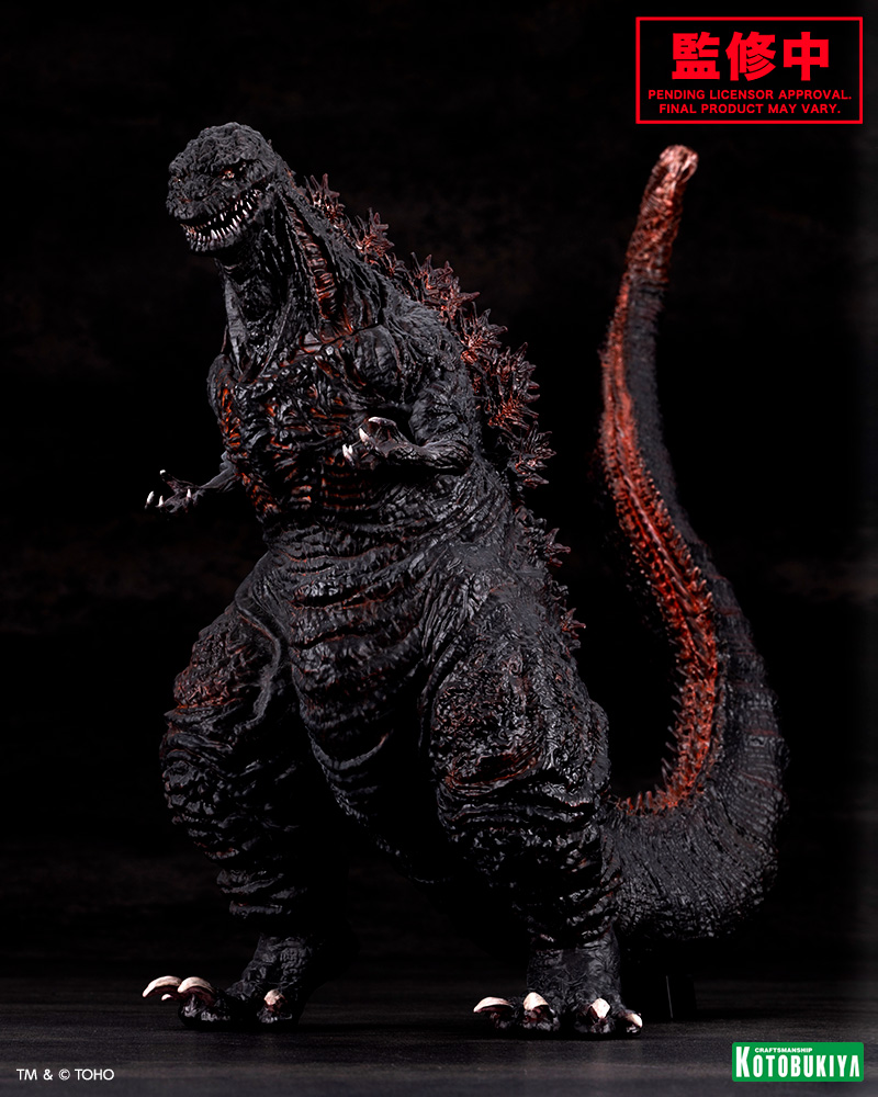 godzilla_jp's tweet photo. ■ #ゴジラグッズinfo ■

＼\ #コトブキヤ の”極獣造形”シリーズ第2弾 /／

映画『シン・ゴジラ』より
プラモデル「ゴジラ(2016)」の塗装見本が完成！

第64回 #全日本模型ホビーショー 会場にて
初展示しています。

是非コトブキヤブースをお見逃しなく！

#ゴジラ #Godzilla https://t.co/eTMnSf281y