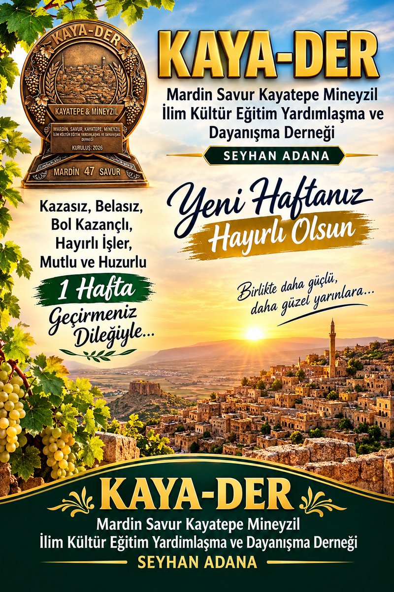 Kayatepeli_47's tweet photo. HAYIRLI SABAHLAR 
HAYIRLI HAFTALAR
AHMET GÜVEN 
KAYA-DER https://t.co/b22bGWRDM1