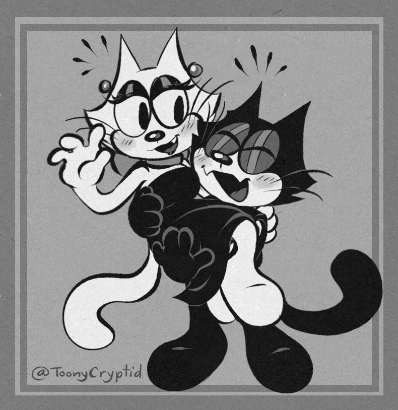 ToonyCryptid's tweet photo. Felix and Kitty. 💛🩵
#felixthecat https://t.co/1CxGsG9N9Q