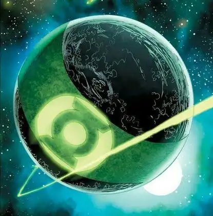 MrMoonKnightXD's tweet photo. Como el holograma lo atrapóa John mintiendo mencionando a Mogo xddd
#Lanterns https://t.co/DdCo5cG98P