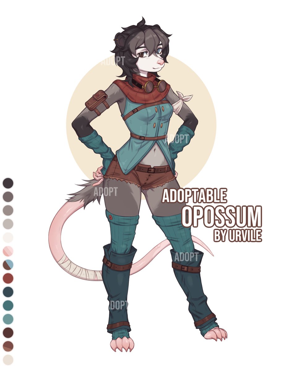 Uruharachan's tweet photo. New Adoptable
Opossum⚙️
link - https://t.co/IqEgjcL4WG https://t.co/N9iDBXfiQc