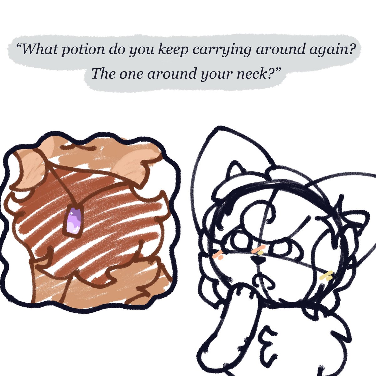 luckyleify's tweet photo. first comic out of. probably many
this is the first comic i’ve made in literal years,,, i’ll improve with time lmao 
yes i’m introducing my favourite character in the second comic. so what
#CatTrainComic #OriginalCharacters #OcArt (1/2) https://t.co/4beigr5Jfi