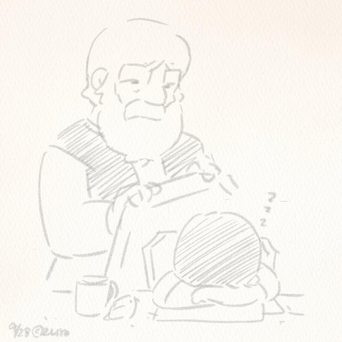 official_heidi's tweet photo. しばらくモノクロにて更新させて頂きます😌💦（ごめんね）

来年のカレンダー用イラスト製作頑張ります‼️ https://t.co/mdQdyOViEs