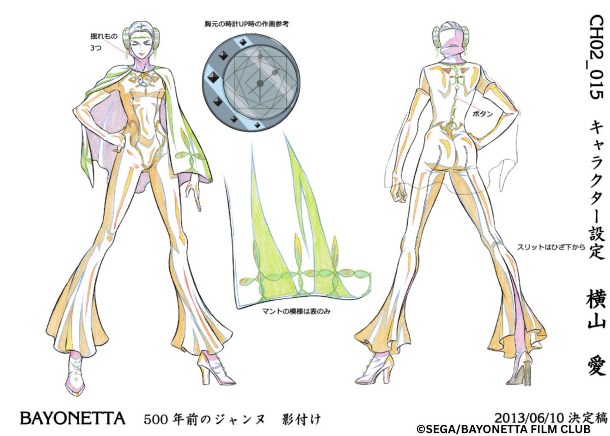 GonzoAnimeIntl's tweet photo. Or do you prefer Jeanne's design? 
#Anime #CharacterDesign #Bayonetta @bayonetta_movie https://t.co/c604Xkgqvv