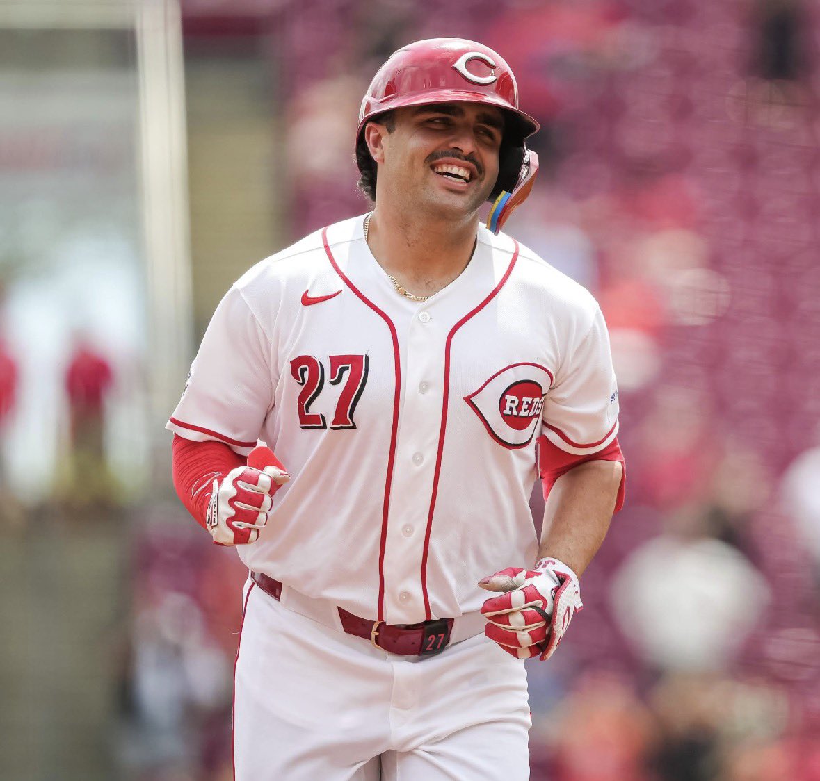 SleeperReds's tweet photo. Sal Stewart played ALL 162 games this season. 

Ironman💪 https://t.co/NcPZ3rjK5W
