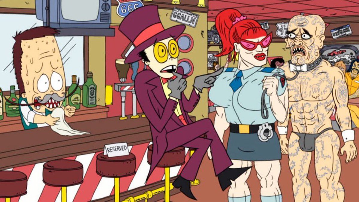 ToonHive's tweet photo. 18 years ago today, ‘Superjail!’ premiered on Adult Swim. https://t.co/KmcubGIvuB