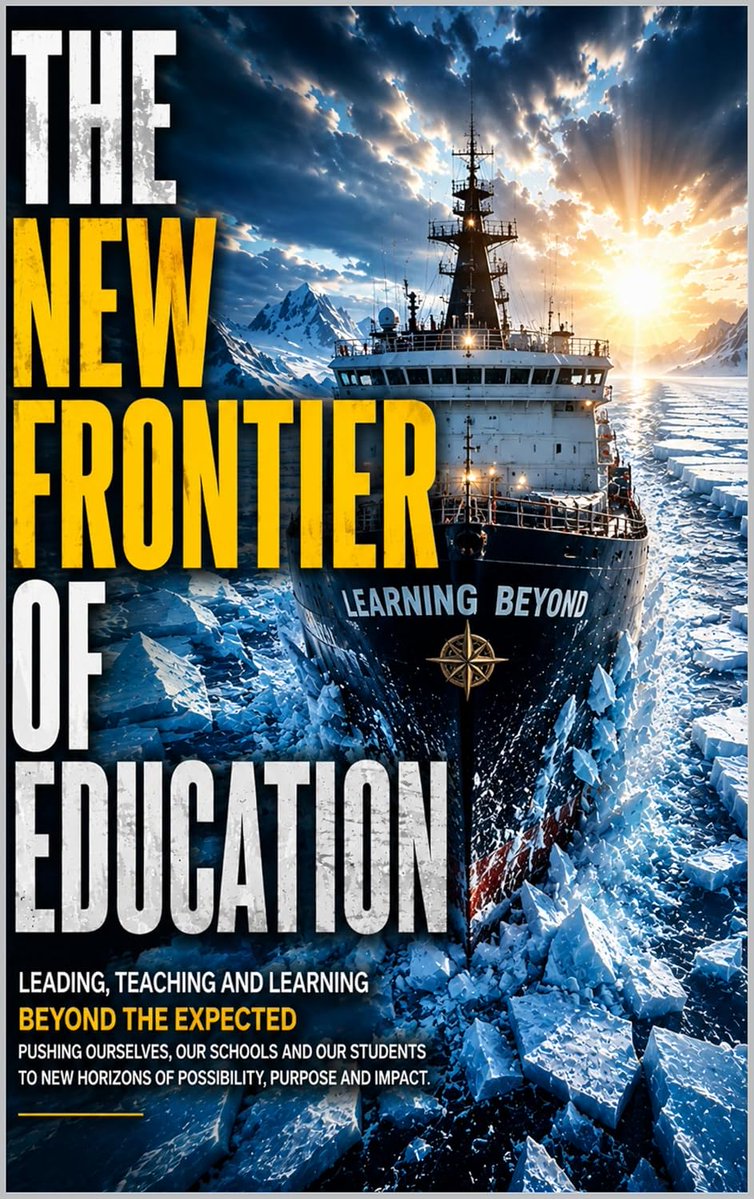 chkzauthor's tweet photo. Education is entering its greatest period of transformation, and yesterday's map is no longer enough. The New Frontier of Education equips leaders, teachers and learners with the mindset, strategies and vision to lead, teach and learn beyond the expected.  https://t.co/kmdOiwqE4y https://t.co/NEOzqYc9B3