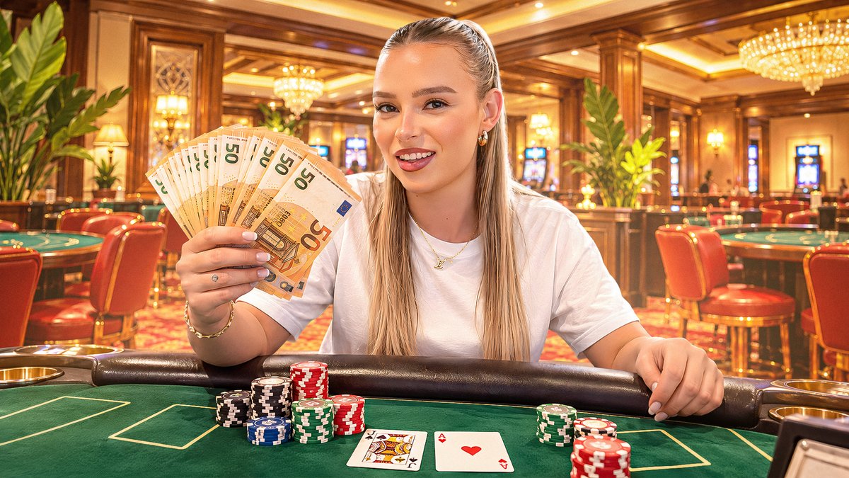 BlackJackBxddie's tweet photo. RISKING $5,000 IN A HIGH STAKES IRL BLACKJACK SESSION…  

$50 to win! ✅ 
RT + Tag a friend!   

( https://t.co/fo2Mw2rdYx ) https://t.co/HgRYXqa6ra