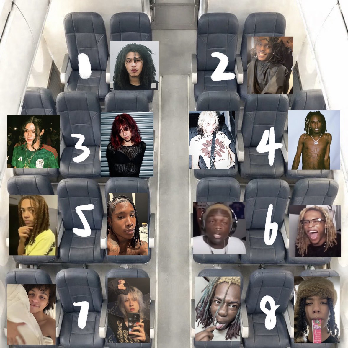 vvvvvv1234283's tweet photo. which seat do you want to sit in https://t.co/KsKZAzGiEG