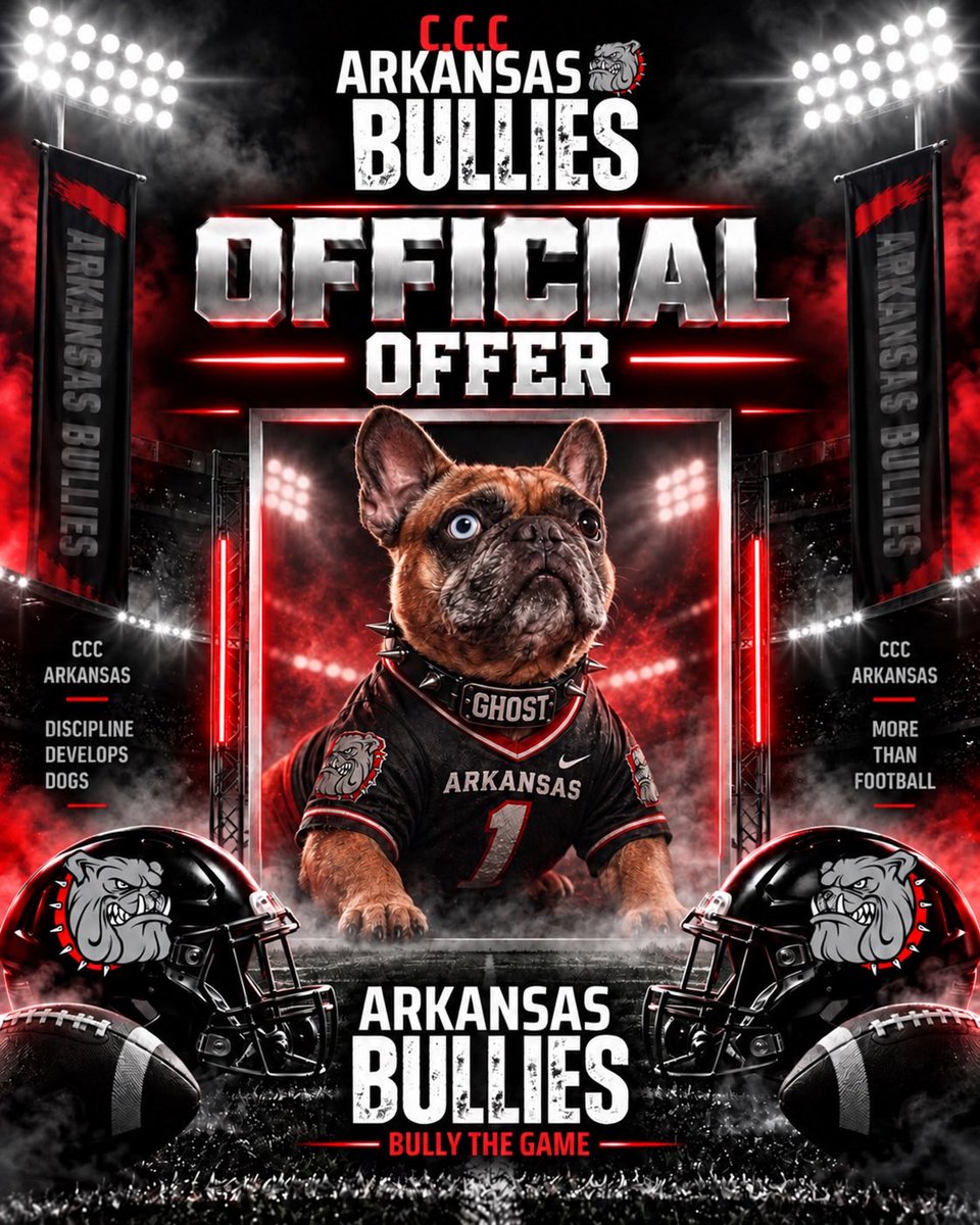 501_Larry01's tweet photo. Blessed to receive an offer from Arkansas Bullies thank you @CoachThrower55 for the opportunity! 
@SHBearsFB 
@CoachSchucker 
@CoachBHood https://t.co/0ghzeRrtvN