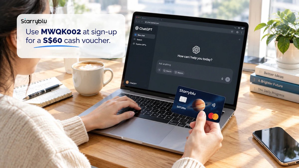 StarONET001's tweet photo. Many payment tools are built for one‑off purchases and perform poorly for long‑term AI subscriptions. 

Starryblu combines multi‑currency wallet, compliant sign‑up and reliable recurring billing for global AI enthusiasts.

Use MWQK002 at sign‑up for a S$60 cash voucher. Grab it: https://t.co/yE85emrTBv