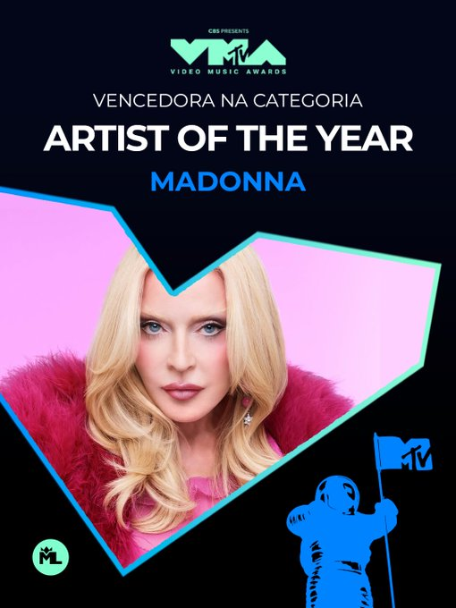 dannysthilld's tweet photo. Madonna venceu a categoria "Artista do Ano" do Vídeo Music Awards 2026.
#VMA #VMAs #VMA2026 #VMAs2026

#DomingoDetremuraSDV https://t.co/0IhtBKWhSQ