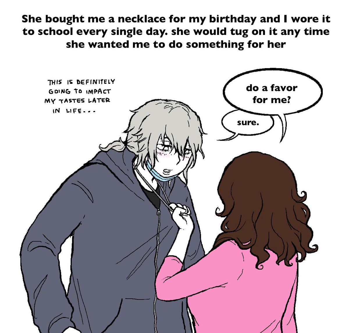 endangeredhet's tweet photo. Things about when me and girlfriend were in high school (not dating at the time)

also strawpage answers https://t.co/uM536YSRvR
