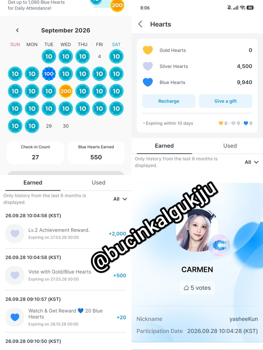 bucinkalgukjju's tweet photo. Daripada blue coogoong menguap mending dropin ke carmen ajah,,,
Dah buka kawan,gasin kawan,,,
#Carmen #Hearts2Hearts #하츠투하츠 #H2H
@VOORCARMEN
@H2HCARMEN_INA https://t.co/UUeVzOtTrL