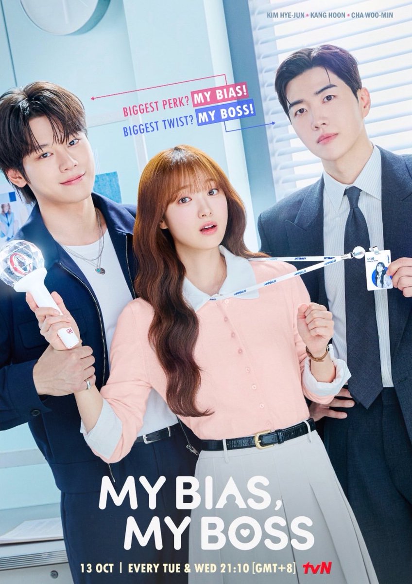 kanghoonarchive's tweet photo. ℹ️ 260928 INFO

#MyBiasMyBoss will start premiering on tvN Asia in Oct 13. Broadcast every Tue-Wed at 21:10 (GMT+8)! 💗

#KangHoon #강훈 #최애의사원 https://t.co/X6t2eS5Vps
