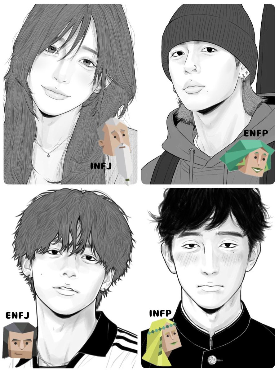 suk_4420's tweet photo. 外交官グループ揃った〜！🍀
この四人は『人間関係・精神的な繋がり・理想』を大事にするタイプ https://t.co/TkrORsx9oU