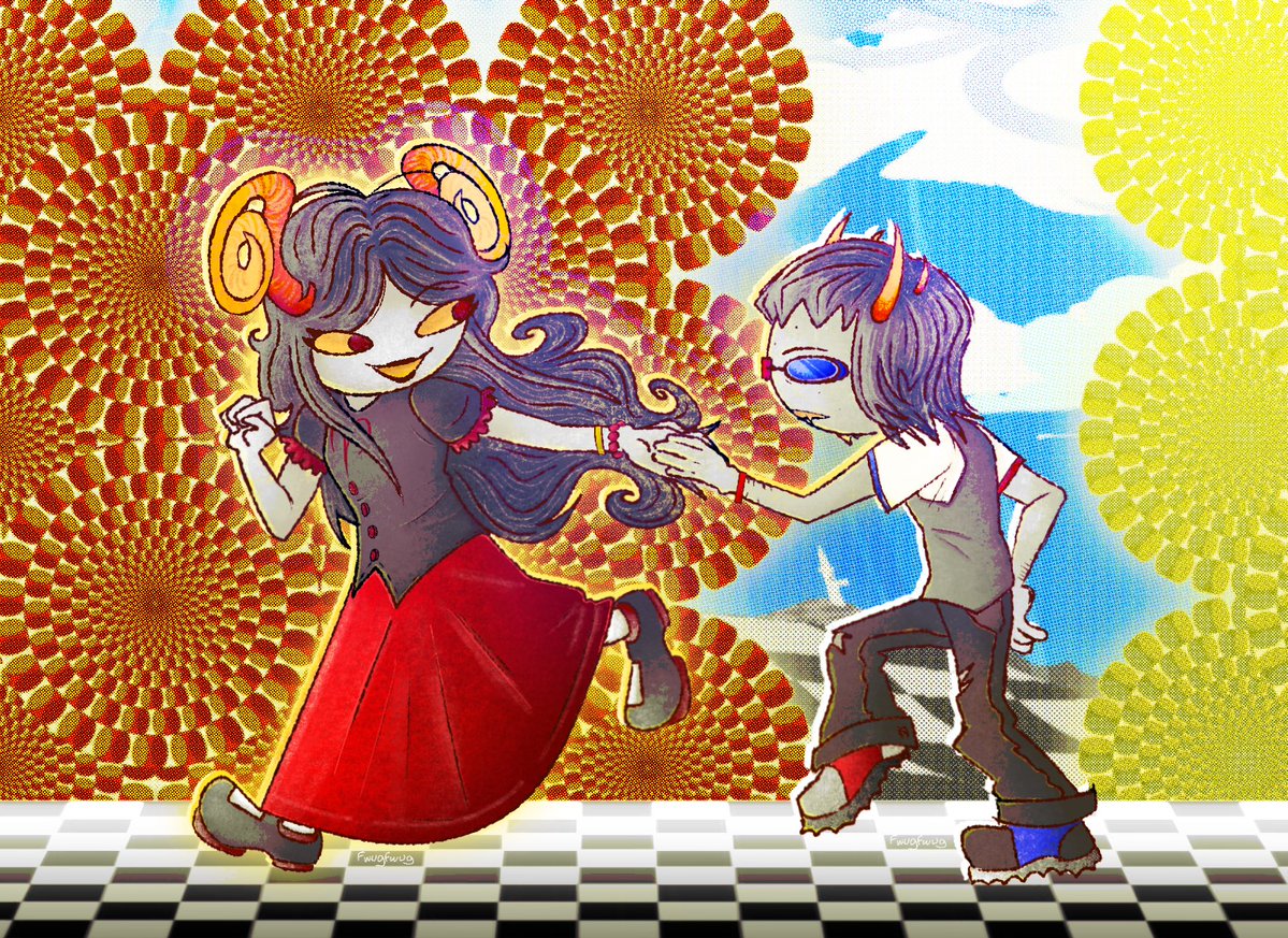 fwugfwug's tweet photo. let’s go to heaven

#homestuck , #arasol https://t.co/SlbpmxR9MX