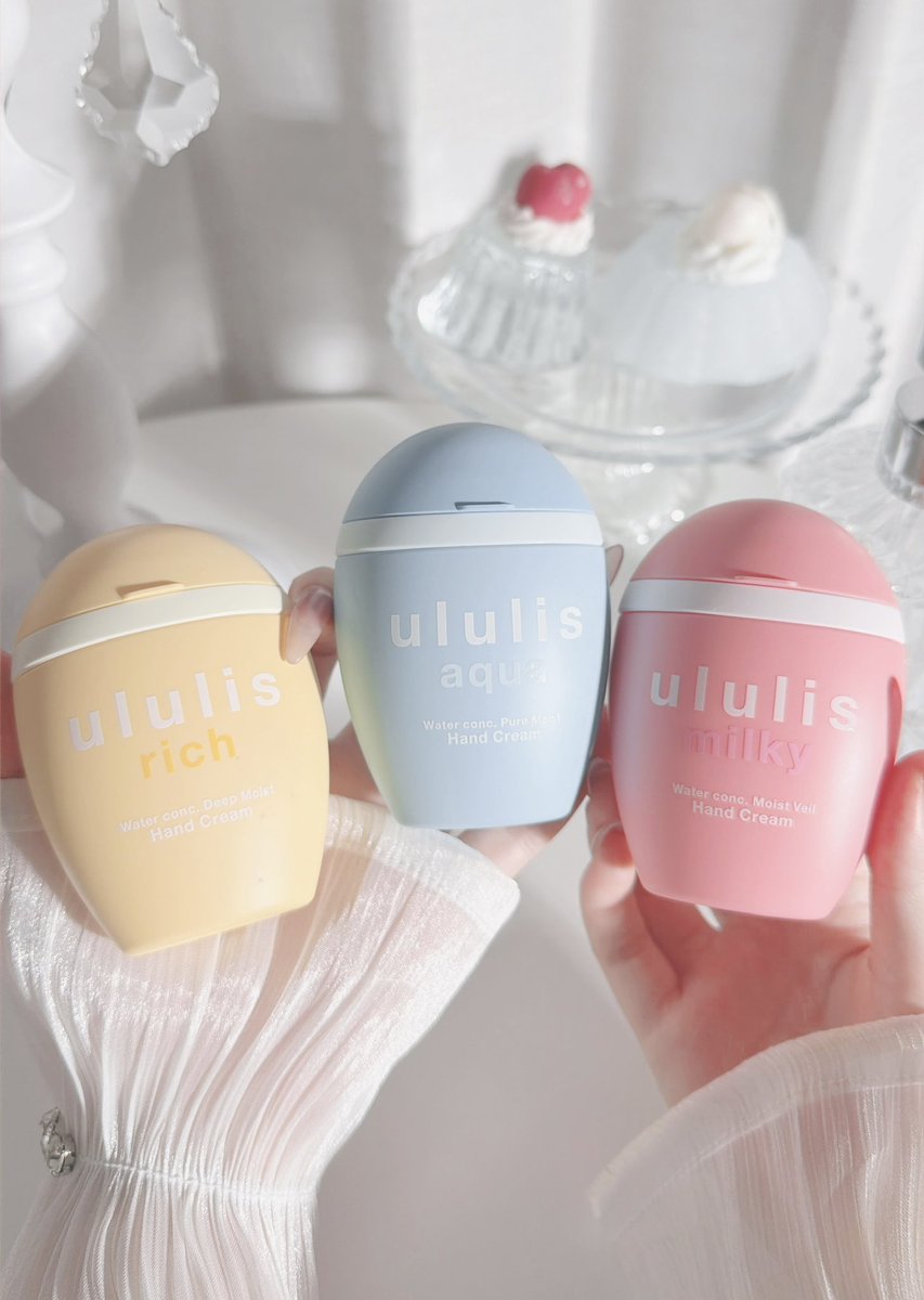 shabon_official's tweet photo. フルリニューアルしたウルリスの水ハンドクリーム、あまりにも可愛すぎでは…🫣🫧！？ https://t.co/BD4WZlvvns