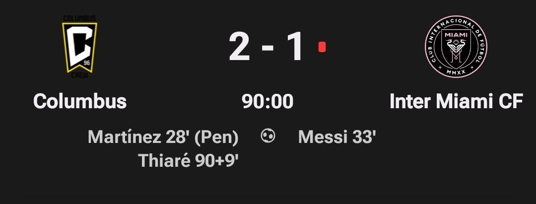 MessiahYaniss16's tweet photo. Inter Miami est sur une série catastrophique de 10 matchs sans victoire en championnat.

Le championnat est a oublié, maintenant faudra juste trouver la formule pour être performant en playoff.

Messi devra juste conserver son titre de meilleur buteur et passeur de MLS. https://t.co/t2w57h0HJk
