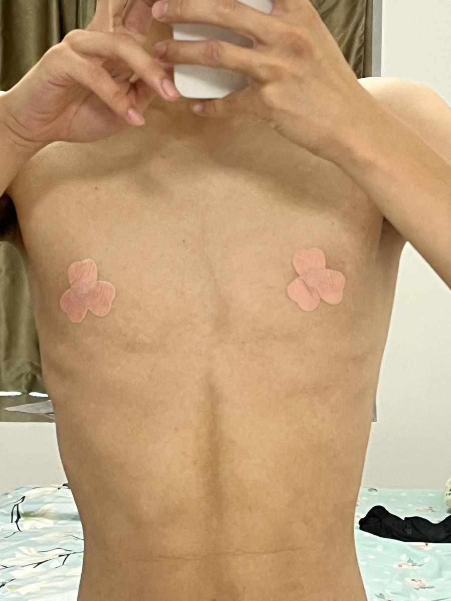 mSoftHedgehog's tweet photo. Day3开始啦
今天配合磁针乳贴和可爱内裤
#贞操锁 #贞操管理 #四爱 #乳贴 https://t.co/uwhihC5dK7