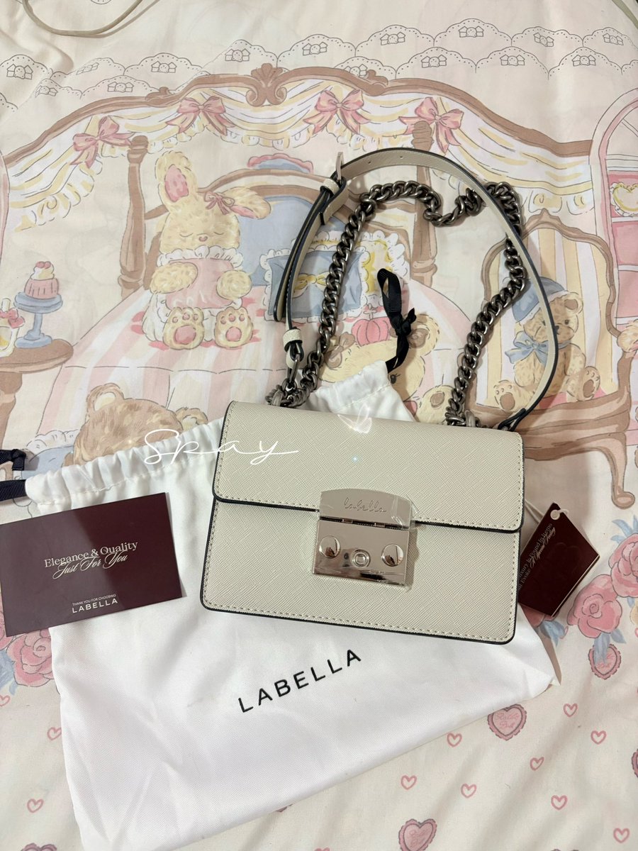 epay210's tweet photo. Labella S ivory 950 รวมส่ง มีถุงผ้าการ์ด ซีลหน้าเพลต ถุงผ้าเปื้อน💟🐕‍🦺🫶🏻 
#ส่งต่อเครื่องสำอางค์ #ส่งต่อเสื้อผ้า #ส่งต่อเสื้อผ้ามือสอง #ส่งต่อlabella #ส่งต่อกระเป๋า #เครื่องสำอางมือสอง #ส่งต่อน้ำหอม #ส่งต่อกระเป๋าlabella #ส่งต่อatreasurebox #เสื้อผ้ามือสอง #ส่งต่อกระเป๋าแบรนด์เนม https://t.co/j4J1fk6t8f