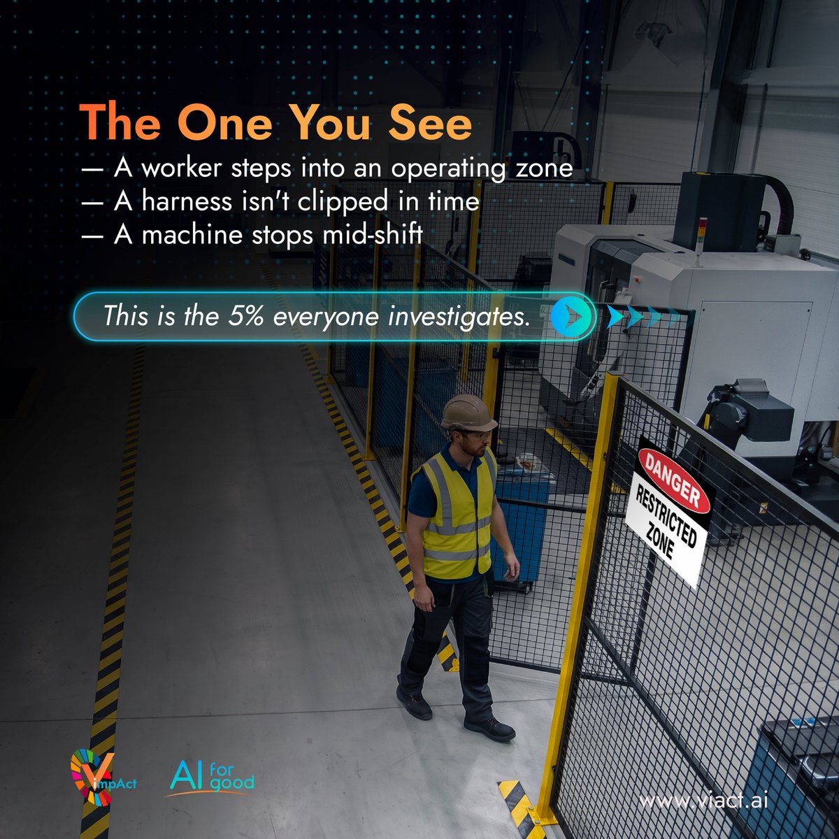 AiViact's tweet photo. Most incident investigations don’t fail because teams aren’t thorough. They fail because investigators may be looking at only a fraction of the available evidence. ⚠️

The visible cause gets documented. The context often doesn’t.

#EHS #RootCauseAnalysis https://t.co/FnwMkp7amA