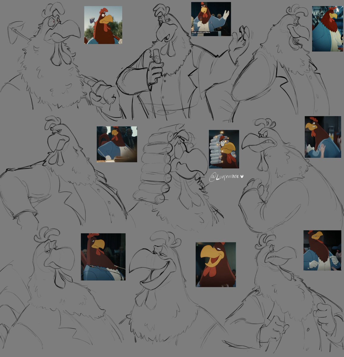 luvfrmzee's tweet photo. stylization—i say, stylization sure is fun, son!

#foghornleghorn #coyotevsacme https://t.co/uek52vzQ4V
