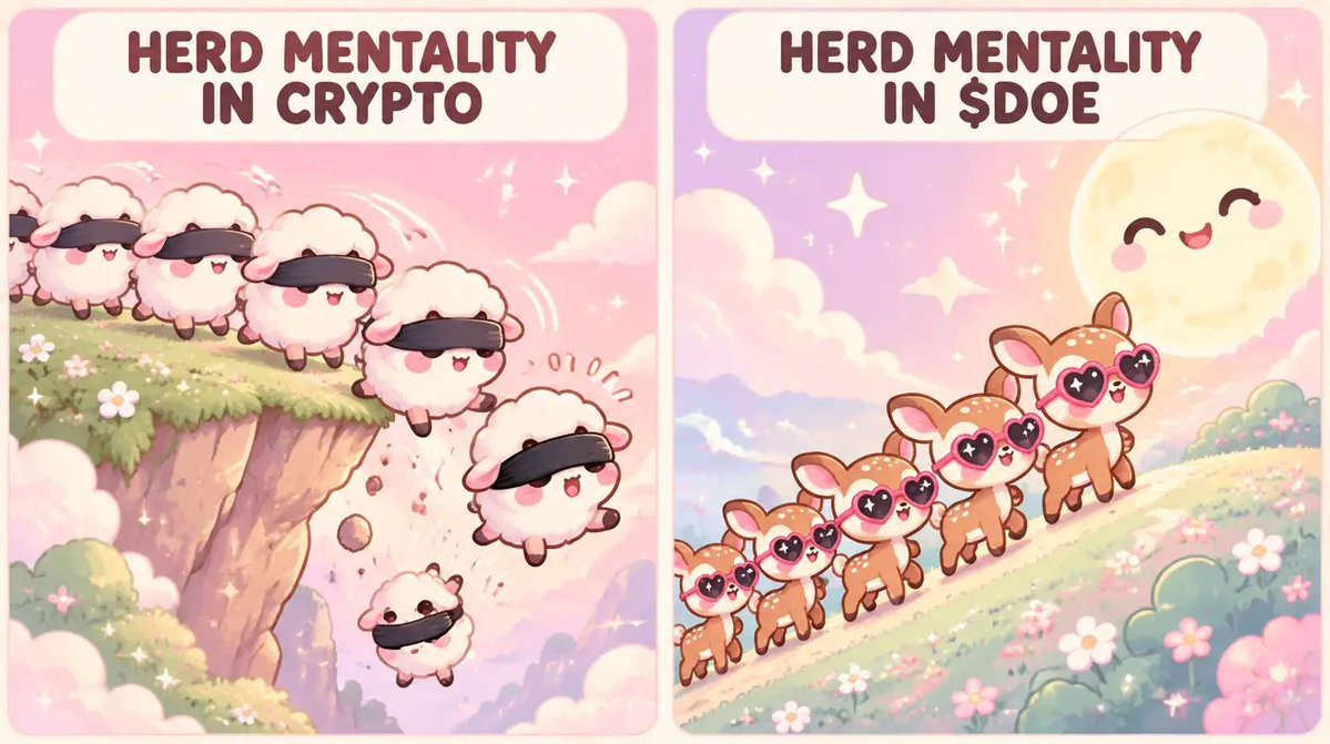 dianalfyu's tweet photo. oh deer 🦌✨ made 4 memes for the little doe meme contest
bambi eyes, big bags, zero fear. which one's your fav?
@LittleDoeCoin $DOE #LittleDoe https://t.co/Bbql6g0FbG