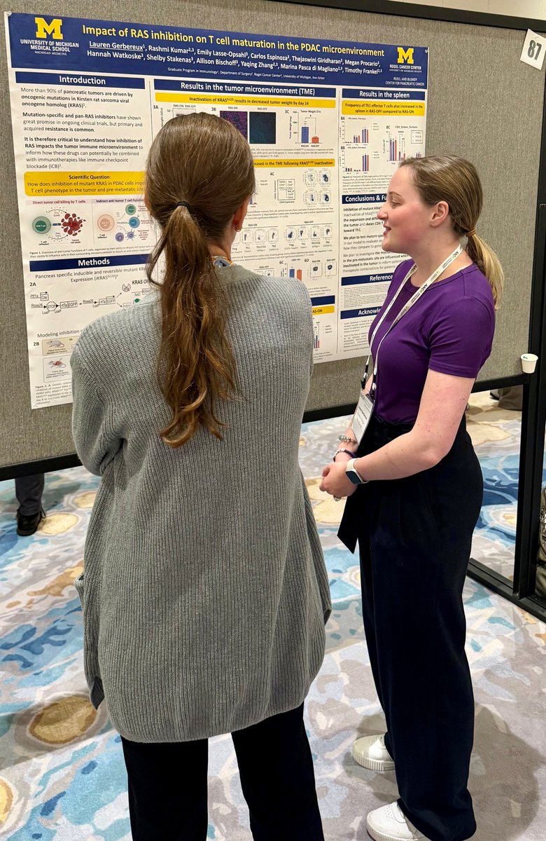 UMICHpancreas's tweet photo. Everything came up Aces for our rockstar trainees presenting this weekend in San Diego #AACRpan26  We are so proud of you! @timofran1 @Pasca_Lab @LyssiotisLab @Fil_Bednar @RashmiJKumar https://t.co/sBT4UTzlSc