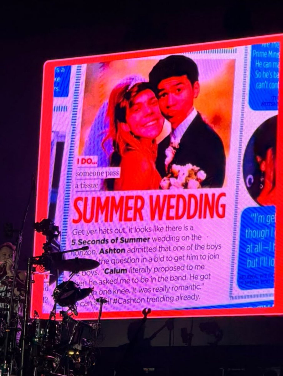 5SOSBrasilFam's tweet photo. CASHTON WEDDING!

via star guide @heartdaylimns!

#LimaIsAStar #EASTour #EASLima https://t.co/1CfjWqJyXa